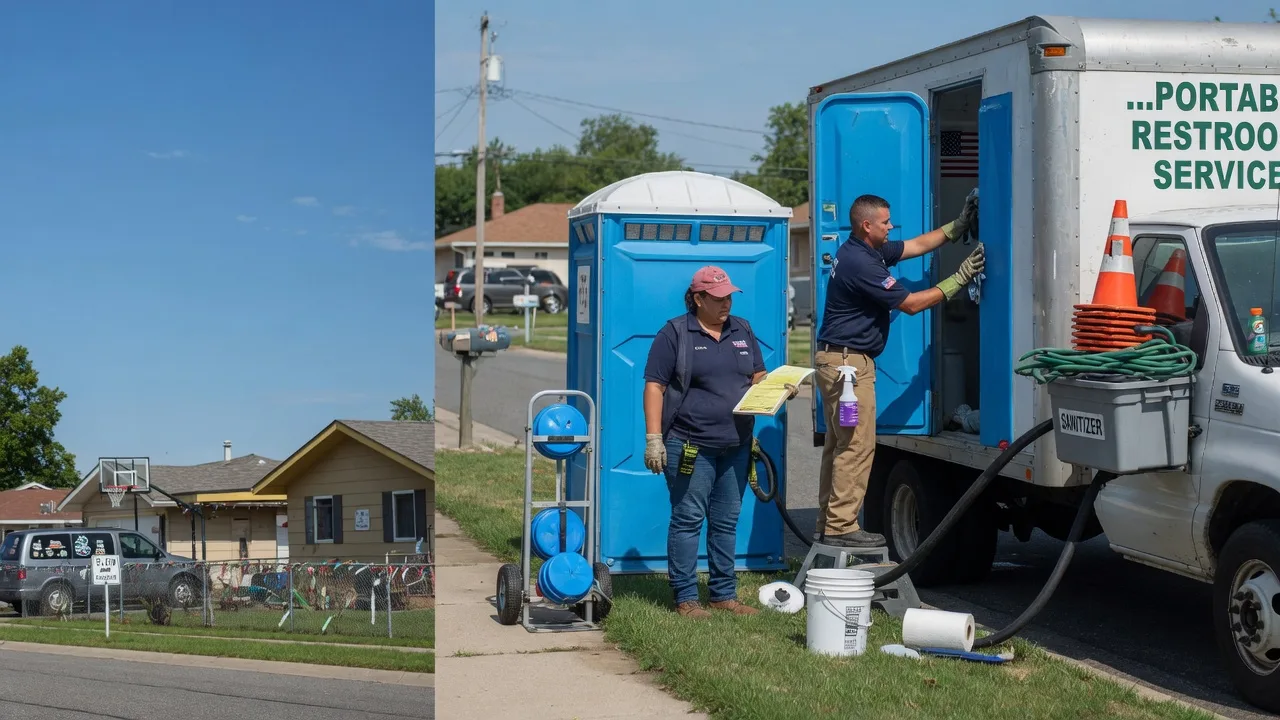 Portable Toilet Rental in Weatherford, OK near me